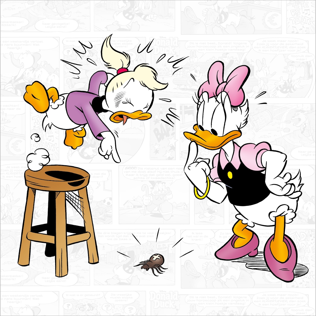 Bang voor spinnen quiz Disney