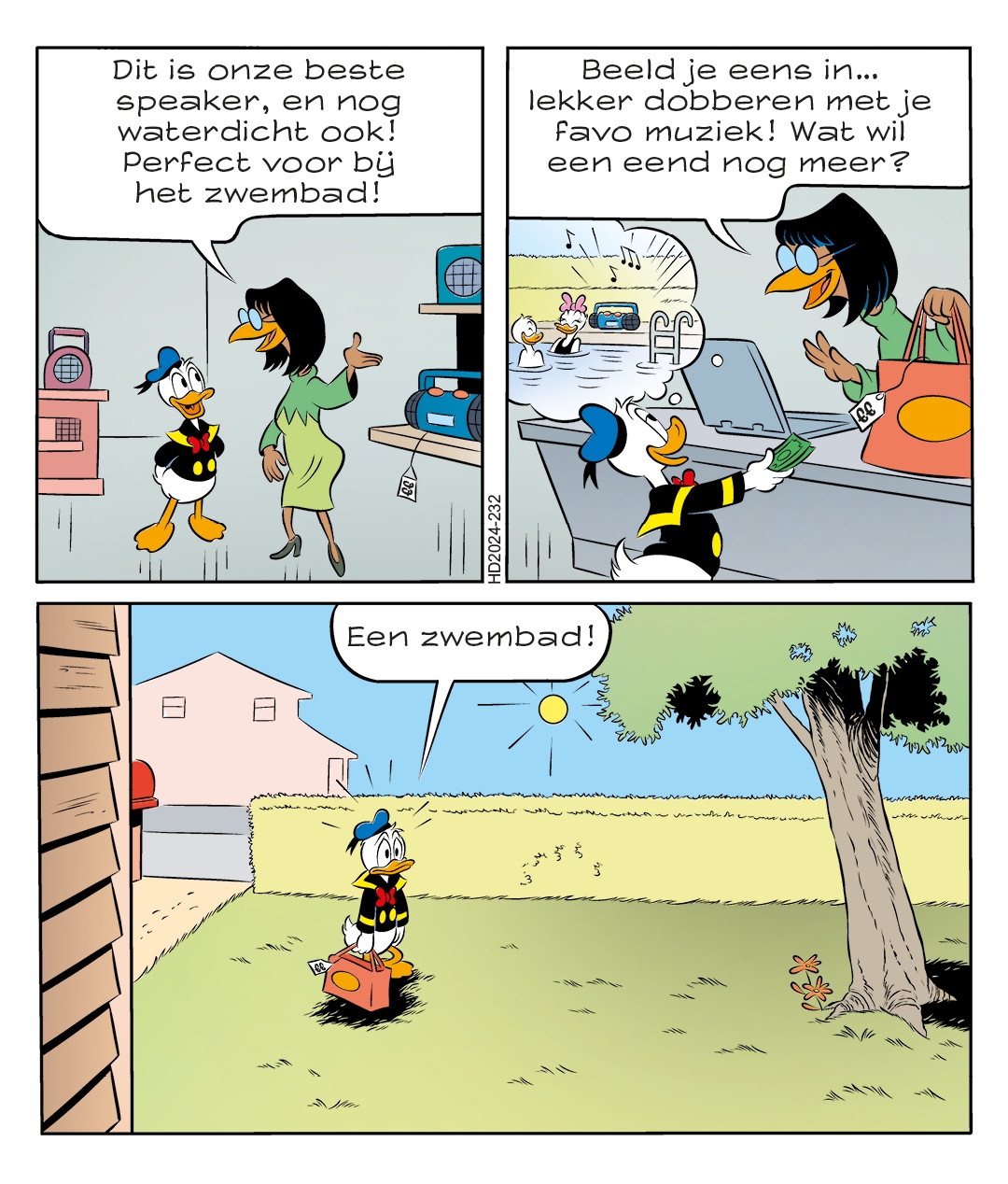 Donald Duck Strip 2