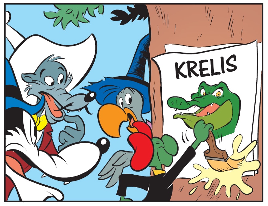 Duckipedia - Krelis en Slibber - DonaldDuck.nl